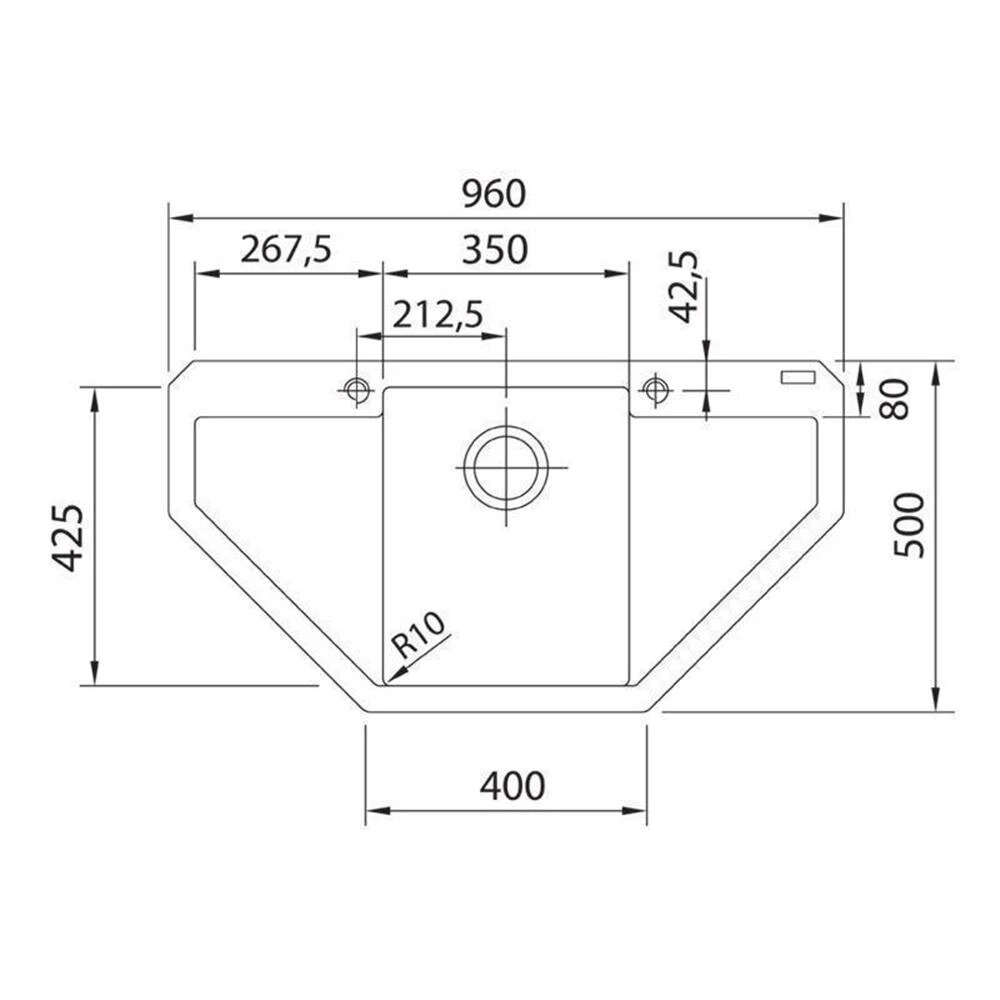 Franke Einbauspüle Maris MRG 612-E Fragranit+ 3 Franke Einbauspüle Maris MRG 612-E Fragranit+ – Bild 3