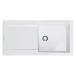 Franke Einbauspüle Maris MRK 611-100 Fraceram, Druckknopfventil