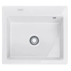 Franke Einbauspüle Mythos MTK 610-58 Fraceram, Druckknopfventil