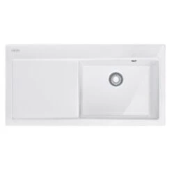 Franke Einbauspüle Mythos MTK 611-100 Fraceram, Druckknopfventil