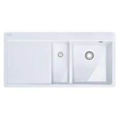 Franke Einbauspüle Mythos MTK 651-100 Fraceram, Druckknopfventil