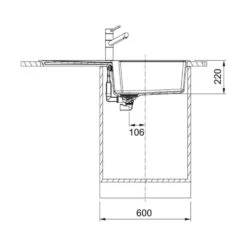 Franke Einbauspüle Urban UBG 611-100 Fragranit -Spulen Pro Verkauf franke einbauspuele urban ubg 611 100 fragranit4