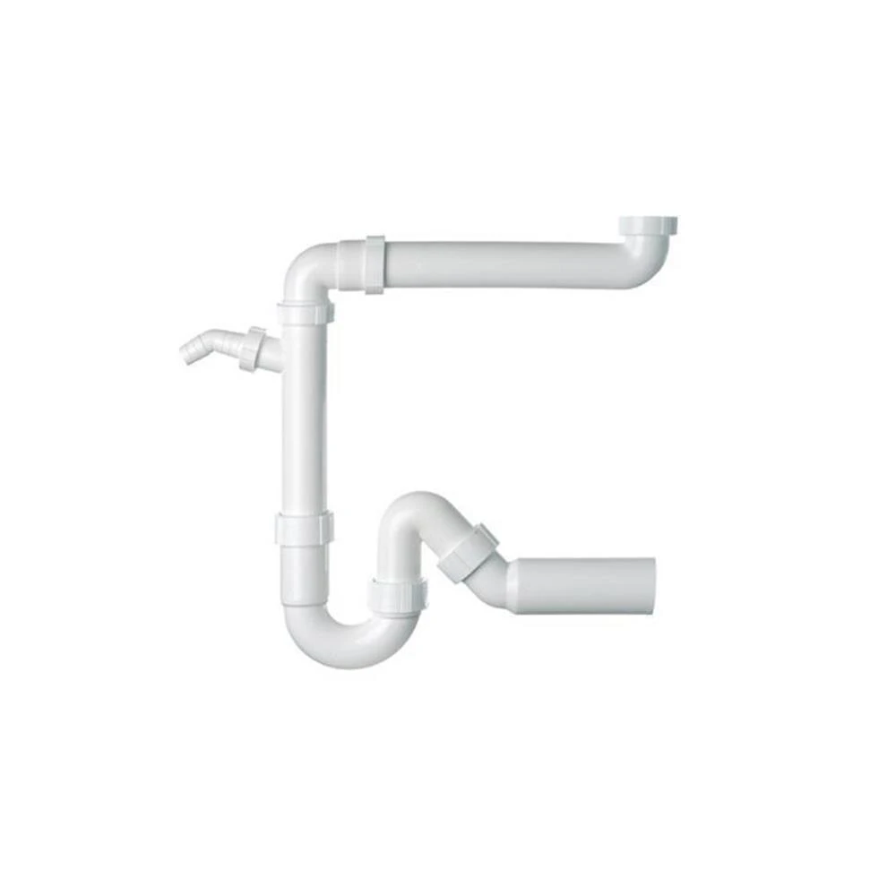 Franke Raumspar-Siphon / Geruchverschluss 1 1/2" X 40/50 Mm, Mit 1 Geräteanschluss 1 Franke Raumspar-Siphon / Geruchverschluss 1 1/2" X 40/50 Mm, Mit 1 Geräteanschluss