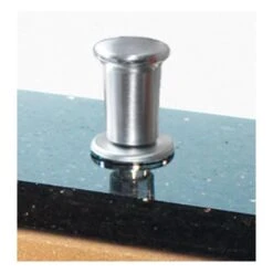 Franke Umrüstsatz Zugknopf Messing, Oberfläche Nickel Matt, Edelstahl-Optik