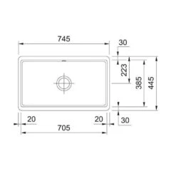 Franke Unterbaubecken Kubus KBK 110-70 Fraceram, Druckknopfventil -Spulen Pro Verkauf franke unterbaubecken kubus kbk 110 70 fraceram druckknopfventil3