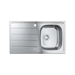 Grohe Einbauspüle K200 45-S 86/50 1.0 Rev, Edelstahl