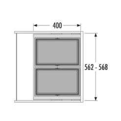 Hailo Abfallsammler 3608621 Cargo Synchro 600 28/28 -Spulen Pro Verkauf hailo abfallsammler 3608621 cargo synchro 600 28 284
