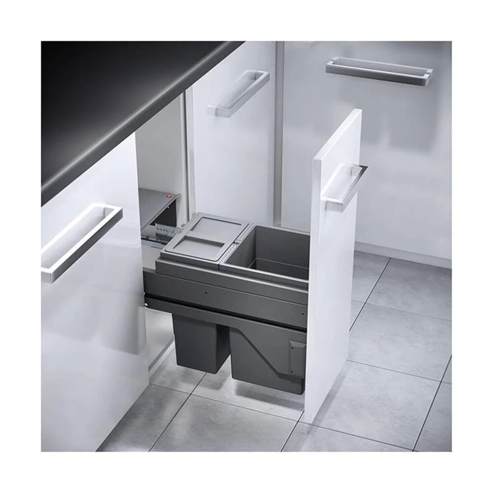 Hailo Abfallsammler 3610871 Cargo 300 15 Und 10 L. Dunkelgrau 1 Hailo Abfallsammler 3610871 Cargo 300 15 Und 10 L. Dunkelgrau