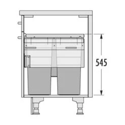 Hailo Abfallsammler 3619621 Euro Cargo 600 38/38/12/D/2,5 -Spulen Pro Verkauf hailo abfallsammler 3619621 euro cargo 600 38 38 12 d 253