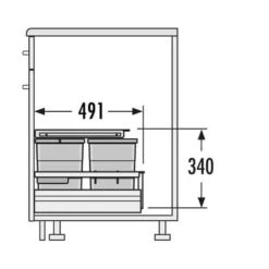 Hailo Abfallsammler 3620511 Separato K 500 18/8/8/D -Spulen Pro Verkauf hailo abfallsammler 3620511 separato k 500 18 8 8 d3