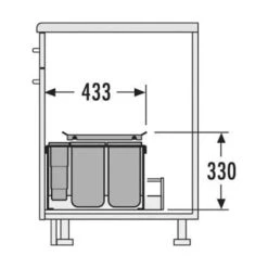 Hailo Abfallsammler 3630451 XXL 450 18/D/12/P/U -Spulen Pro Verkauf hailo abfallsammler 3630451 xxl 450 18 d 12 p u3