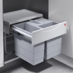 Hailo Abfallsammler 3644731 Raumspar Tandem S 12/8/8/D