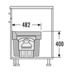 Hailo Abfallsammler 3666801 Tandem 15/15/KS Hellgrau -Spulen Pro Verkauf hailo abfallsammler 3666801 tandem 15 15 ks hellgrau3