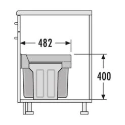 Hailo Abfallsammler 3666821 Tandem 15/15/D Hellgrau Mit Behälterdeckel 6 Hailo Abfallsammler 3666821 Tandem 15/15/D Hellgrau Mit Behälterdeckel -Spulen Pro Verkauf hailo abfallsammler 3666821 tandem 15 15 d hellgrau mit behaelterdeckel3