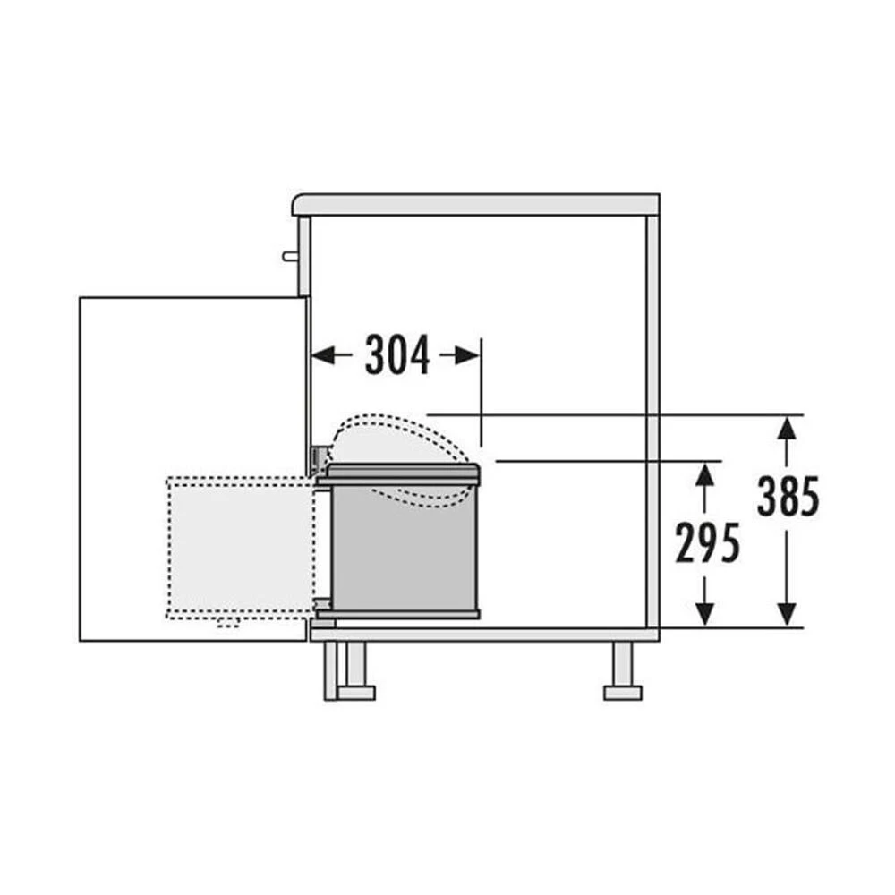 Hailo Abfallsammler Mono 12 2 Hailo Abfallsammler Mono 12 – Bild 2