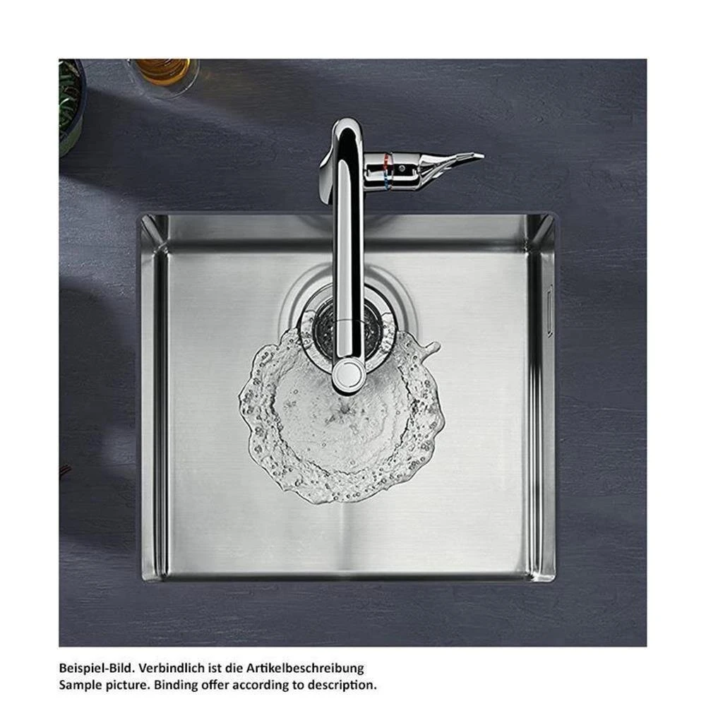 Hansgrohe Einbauspüle 400 S719-U400 | Edelstahl 2 Hansgrohe Einbauspüle 400 S719-U400 | Edelstahl – Bild 2