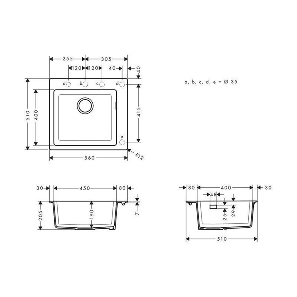 Hansgrohe Einbauspüle 450 S510-F450 3 Hansgrohe Einbauspüle 450 S510-F450 – Bild 3