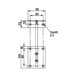 Korfu 4, Konsole, Edelstahlfarbig, H 220 Mm -Spulen Pro Verkauf korfu 4 konsole edelstahlfarbig h 220 mm3