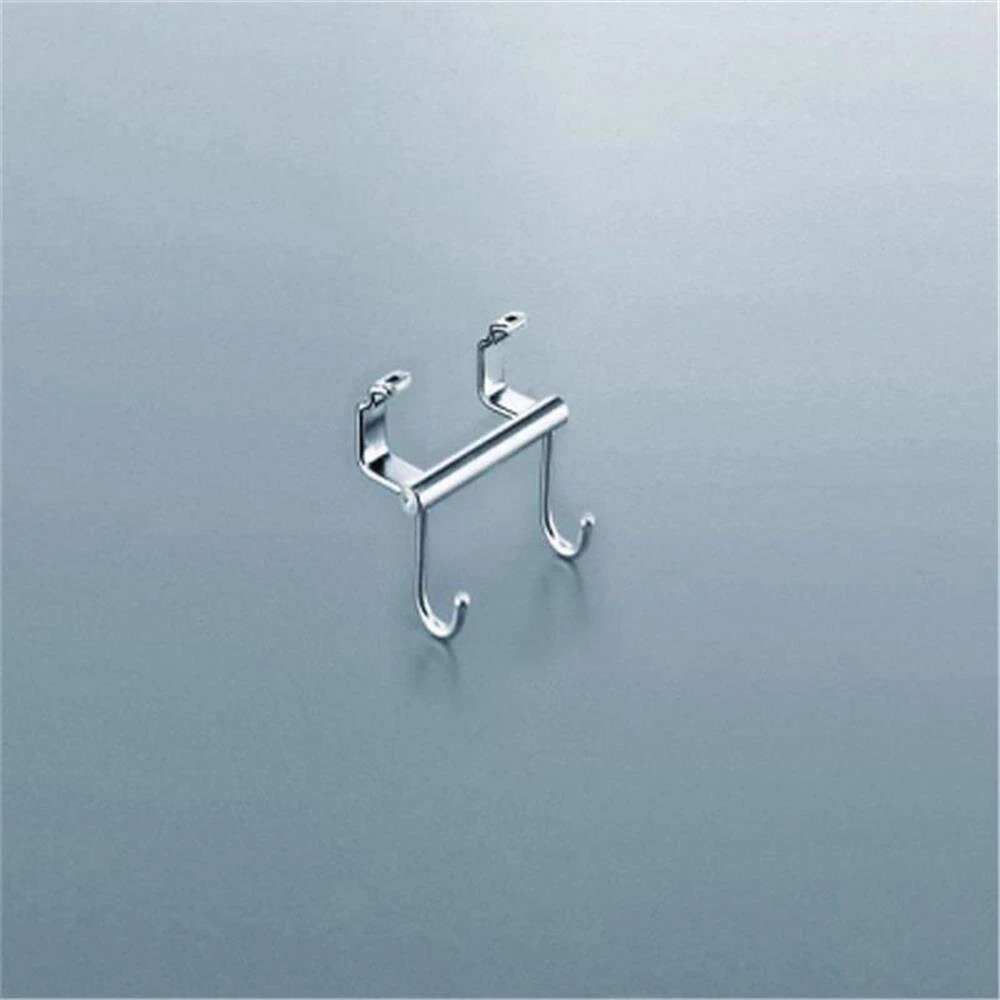 Linero 2000 Hakenleiste 2-fach Edelstahl-Finish 2 Linero 2000 Hakenleiste 2-fach Edelstahl-Finish – Bild 2