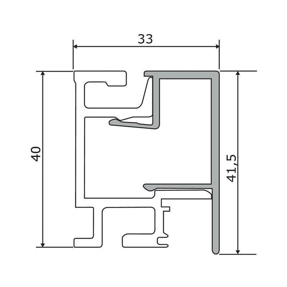 Linero MosaiQ Profilleisten-Set, Relingsystem 3 Linero MosaiQ Profilleisten-Set, Relingsystem – Bild 3