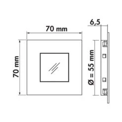 LUMICA Cosi Einbauleuchte / Sockelleuchte LED Mit Farbwechsel, Set -Spulen Pro Verkauf lumica cosi farbwechsel led3