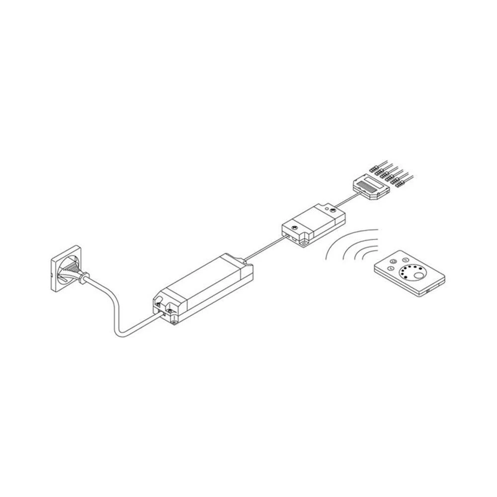 LUMICA LED Fernbedienungsset, Weiß 2 LUMICA LED Fernbedienungsset, Weiß – Bild 2