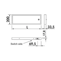LUMICA Lista 30 LED Lichtboden / Regalboden -Spulen Pro Verkauf lumica lista 30 led lichtboden regalboden4