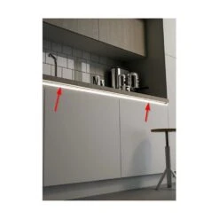 Naber Manubrio LED Set 2, Griffleistenbeleuchtung, Für Inselgröße Bis Max. 270 X 135 Cm