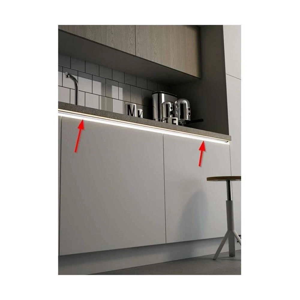 Naber Manubrio LED Set 3, Griffleistenbeleuchtung, Für Inselgröße Bis Max. 400 X 135 Cm 1 Naber Manubrio LED Set 3, Griffleistenbeleuchtung, Für Inselgröße Bis Max. 400 X 135 Cm