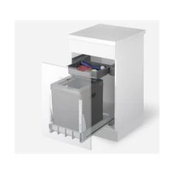 Müllex BOXX40-R, Abfallsammler Für Frontauszüge, Anthrazit