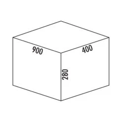Naber Abfallsammler Cox Stand-UP® 280 S/900-4, Für Vorhandene Auszüge, Ohne Biodeckel, Anthrazit, H 280 Mm -Spulen Pro Verkauf naber abfallsammler cox stand upz 280 s 900 4 fuer vorhandene auszuege ohne biodeckel anthrazit h 280 mm3