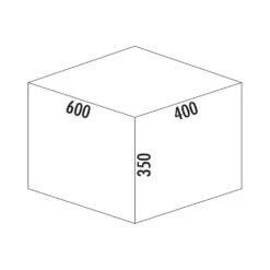Naber Abfallsammler Cox Stand-UP® 350 S/600-3, Für Vorhandene Auszüge, Ohne Biodeckel, Anthrazit, H 350 Mm -Spulen Pro Verkauf naber abfallsammler cox stand upz 350 s 600 3 fuer vorhandene auszuege ohne biodeckel anthrazit h 350 mm3