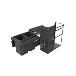 Naber Abfallsammler Cox® Base Q 360 S/400-2, Für Frontauszug, Zur Kombination Mit Quooker Wasserreservoir