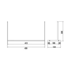 Naber Aurora Ablage 1, Relingsystem -Spulen Pro Verkauf naber aurora ablage 1 relingsystem3