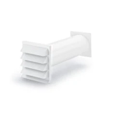 Naber COMPAIR System Ø 125 K-Klima-R 125/125 Mauerkasten, Innen Rundrohr-Anschluss