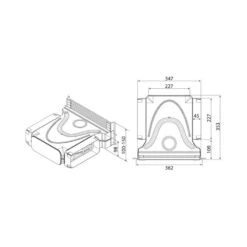Naber COMPAIR System Ø 150 GREENflow Filterbox-Set-1, Grau -Spulen Pro Verkauf naber compair system r 150 greenflow filterbox set 1 grau4