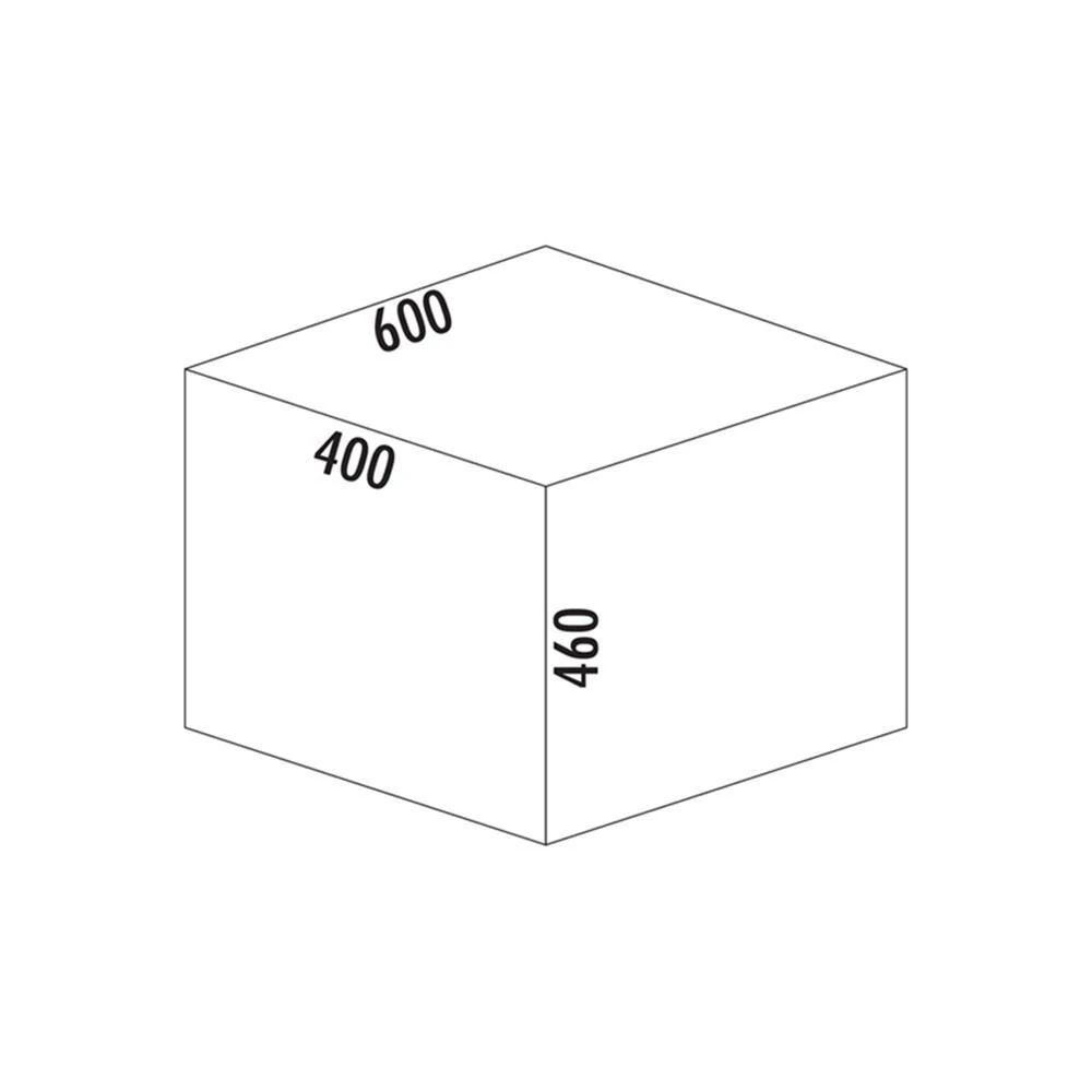 Naber Cox® Base 460 S/600-2, Abfallsammler Für Frontauszüge, Anthrazit, H 460 Mm 2 Naber Cox® Base 460 S/600-2, Abfallsammler Für Frontauszüge, Anthrazit, H 460 Mm – Bild 2