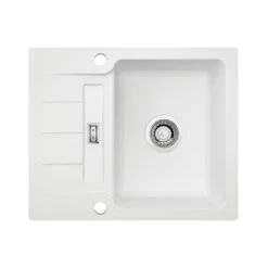 Naber Einbauspüle Keramik Flächenbündig LineUP 2F