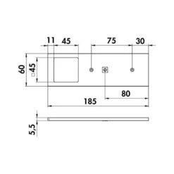 Naber Forato LED Alufarbig, Unterboden-/Nischenleuchte -Spulen Pro Verkauf naber forato led alufarbig unterboden nischenleuchte3