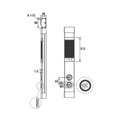 Naber Muzak Säule, Aufbausteckdosenelement, Mit Schukosteckdosen Und Lautsprecher 5 Naber Muzak Säule, Aufbausteckdosenelement, Mit Schukosteckdosen Und Lautsprecher -Spulen Pro Verkauf naber muzak saeule aufbausteckdosenelement mit schukosteckdosen und lautsprecher3