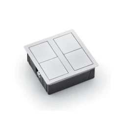 Naber Plaza 2, Einbausteckdosenelement, Mit 2 Schuko-Steckdosen 6 Naber Plaza 2, Einbausteckdosenelement, Mit 2 Schuko-Steckdosen -Spulen Pro Verkauf naber plaza 2 einbausteckdosenelemente3