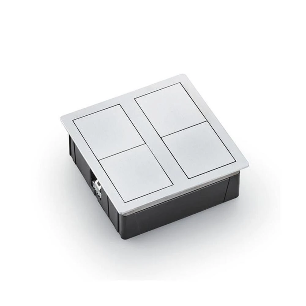 Naber Plaza 2, Einbausteckdosenelement, Mit 2 Schuko-Steckdosen 3 Naber Plaza 2, Einbausteckdosenelement, Mit 2 Schuko-Steckdosen – Bild 3