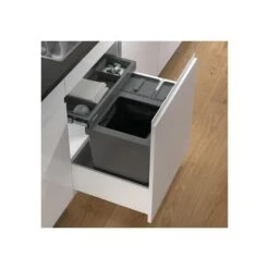 Naber X-LINE 600/L5 Mit Premium Schublade, Abfallsammler Für Vorhandene Auszüge, Anthrazit, H 414 Mm