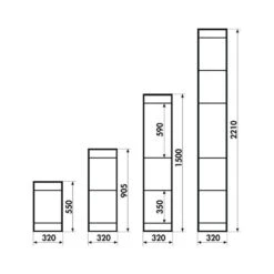 Naber YouK Regalsystem, T 200 Mm 7 Naber YouK Regalsystem, T 200 Mm -Spulen Pro Verkauf naber youk regalsystem t 200 mm3