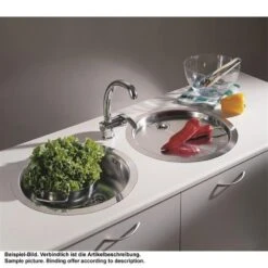 Pyramis Einbauspüle CT Tropfmulde Edelstahl Glatt -Spulen Pro Verkauf pyramis einbauspuele ct tropfmulde edelstahl glatt4