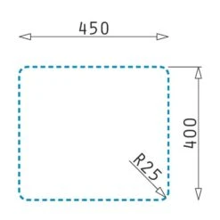 Pyramis Einbauspüle LYDIA (45X40) 1B Edelstahl UB -Spulen Pro Verkauf pyramis einbauspuele lydia 45x40 1b edelstahl ub3