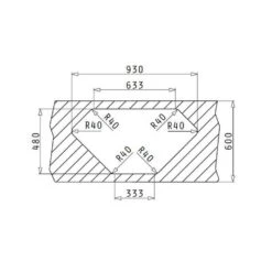 Pyramis Einbauspüle MEDUSA CORNER 1 1/2B 2D -Spulen Pro Verkauf pyramis einbauspuele medusa corner 1 1 2b 2d6