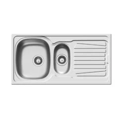 Pyramis Einbauspüle SPARTA (100X50) 1 1/2B 1 D