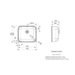 Reginox Einbaubecken Colorado Comfort L Edelstahl -Spulen Pro Verkauf reginox einbaubecken colorado comfort l edelstahl3