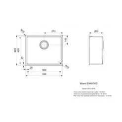 Reginox Einbaubecken Miami 50x40 -Spulen Pro Verkauf reginox einbaubecken miami 50x404 1